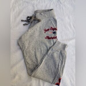 🧢🩶🏈 New England Patriots Gray Sweatpants